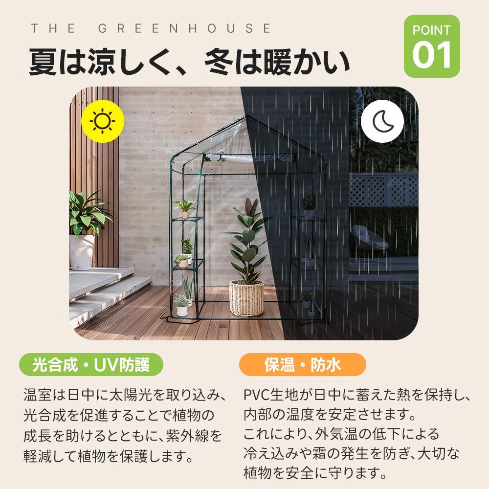 枚カバー付属｜ベランダ用組立式｜家庭菜園
