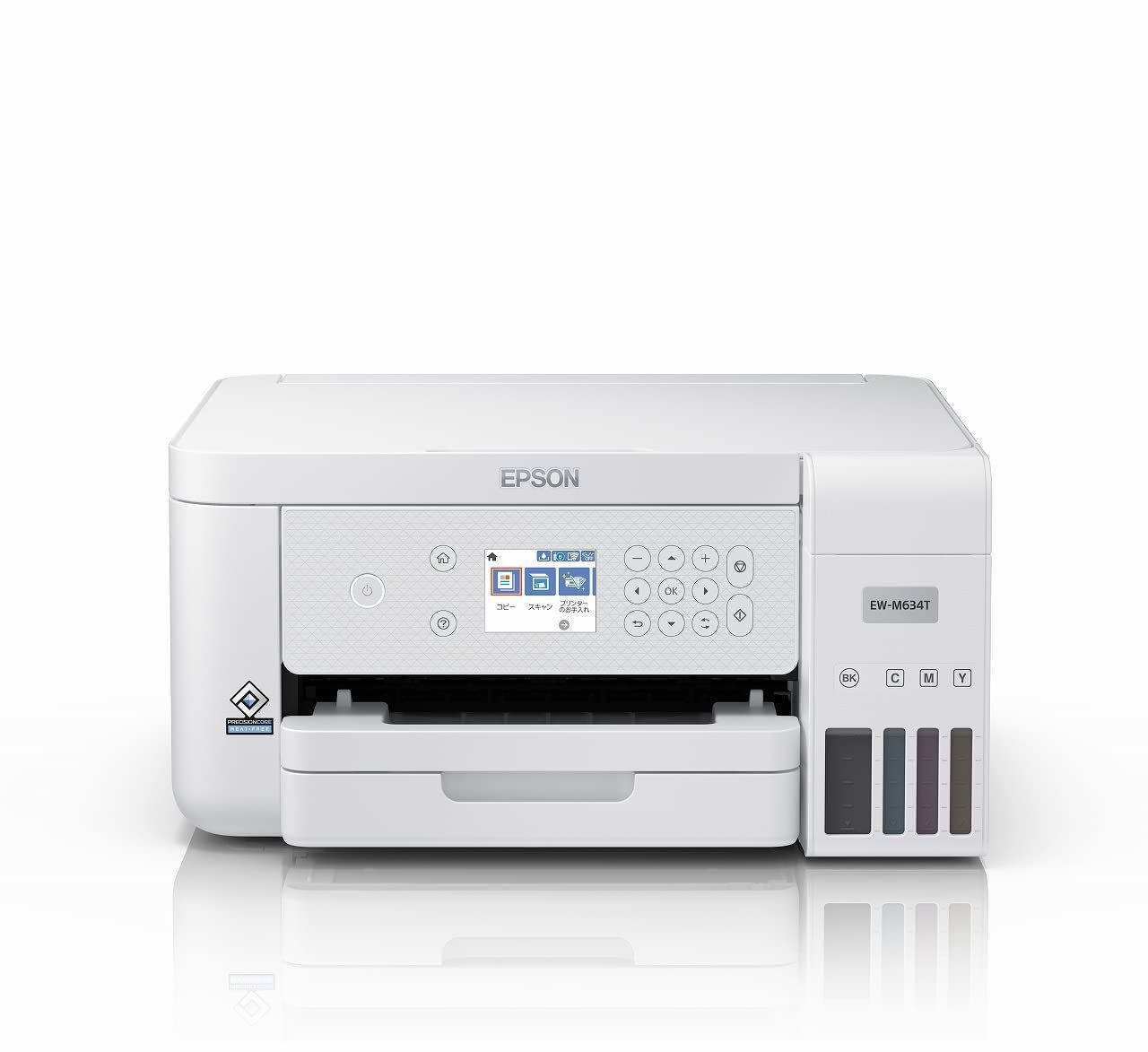 エプソン プリンター エコタンク搭載 A4 インクジェット複合機 EW-M634T1 写真用紙スクエア 20枚入 テレワーク向け 低ランニングコスト