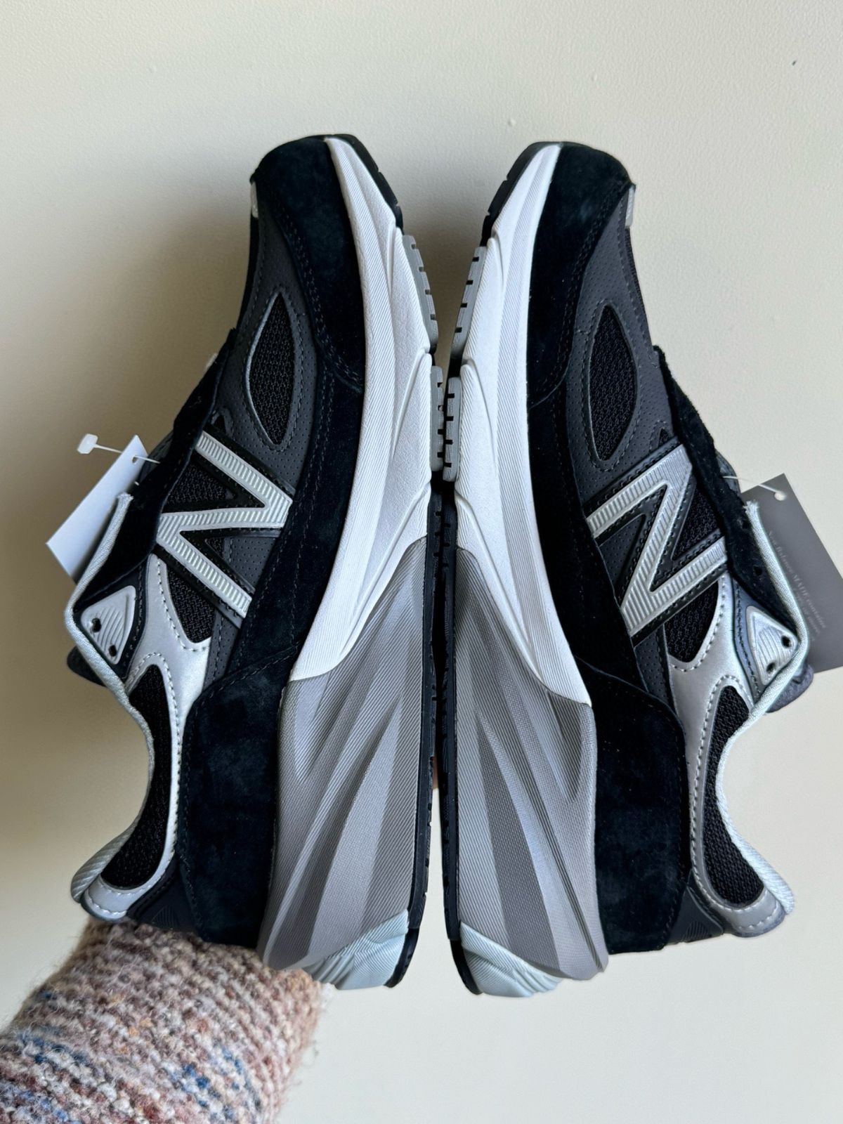中古　27,5 New Balance M990 V6 ブラック/グレー 新品未使用 ニューバランス New Balance 990V6 ブラック／グレー