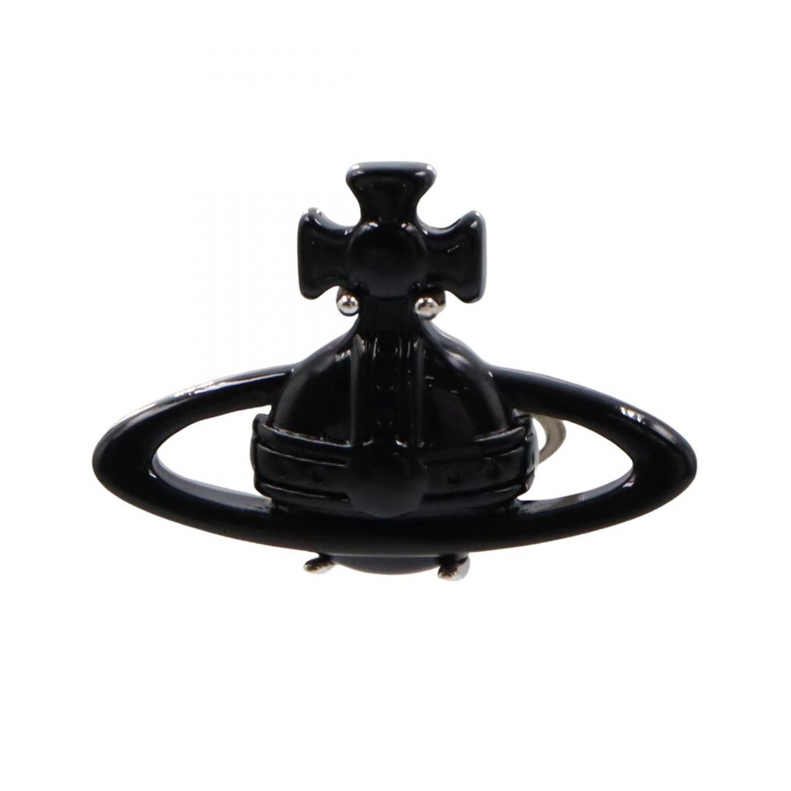 ヴィヴィアンウエストウッド Vivienne Westwood ピアス 片耳用 ピアス 6201004602S010 ブラック シルバー その他 片耳用 ピアス ユニセックス