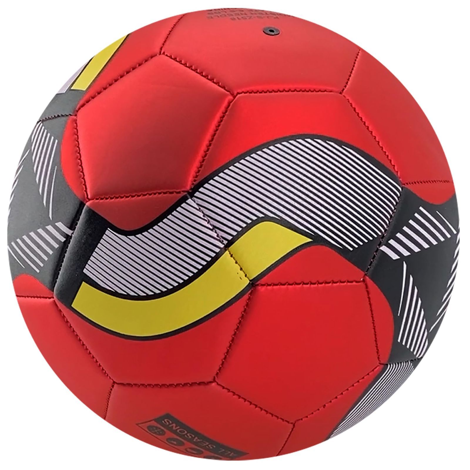 Senston サッカーボール 5号球 き-トレーニング試合サッカー大人と青少年サッカーポンプ付