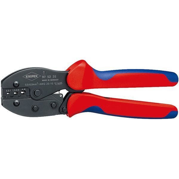 KNIPEX クニペックス 圧着ペンチ コンフォート 全長220mm 9752-35