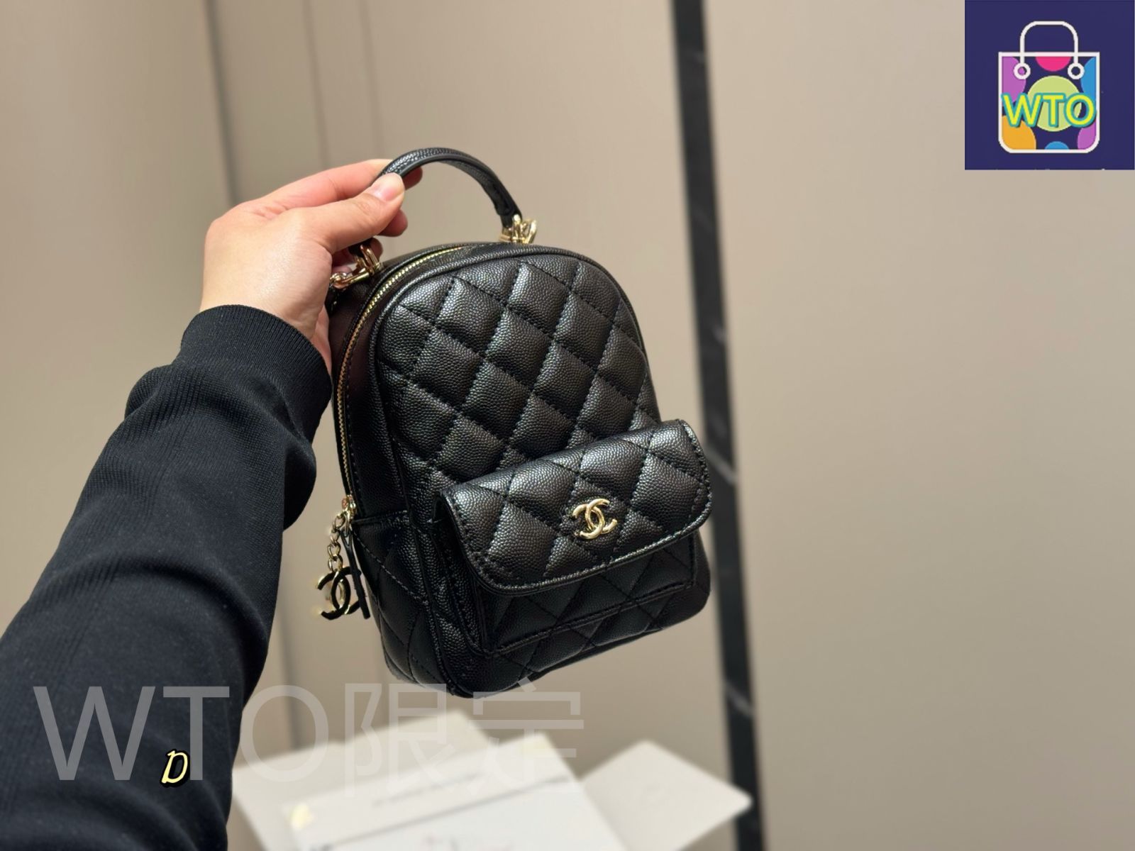 CHANEL / シャネル 24C バッグパックショルダーバッグ シャネル(CHANEL)シャネル バニティチェーンショルダー 24C