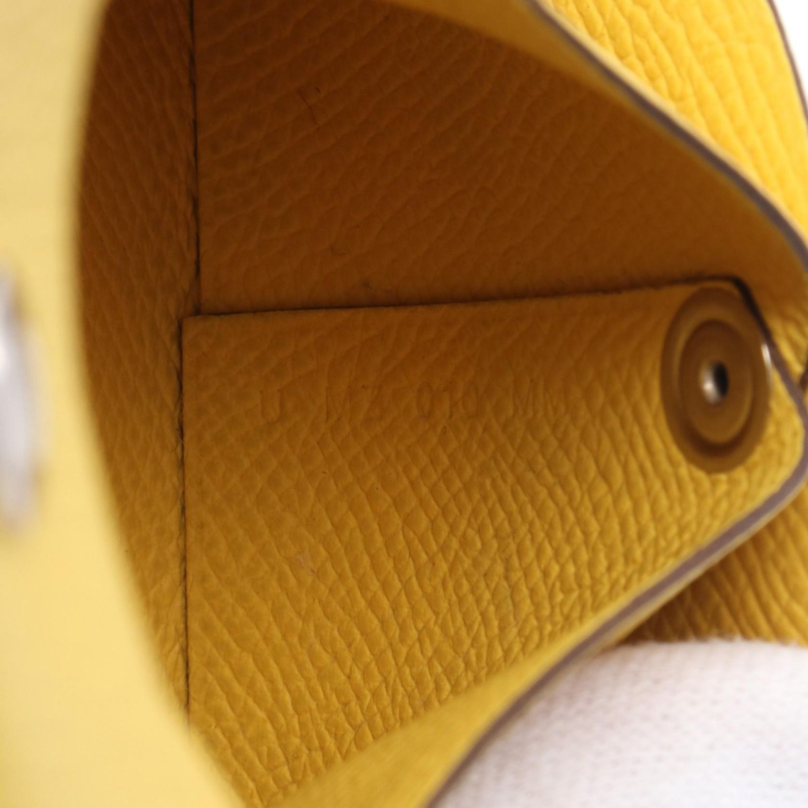 エルメス HERMES コインケース バスティア ジョーヌナプル S金具