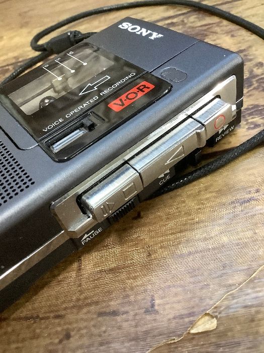 C2o SONY M-88 マイクロカセットコーダー 通電動作未確認のジャンク品 現状品