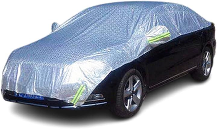 ISEFUJI 車カバー ハーフ カーカバー ボディーカバー 車体カバー 防水 防塵 固定バックル付き 普通車・セダン( セダン)