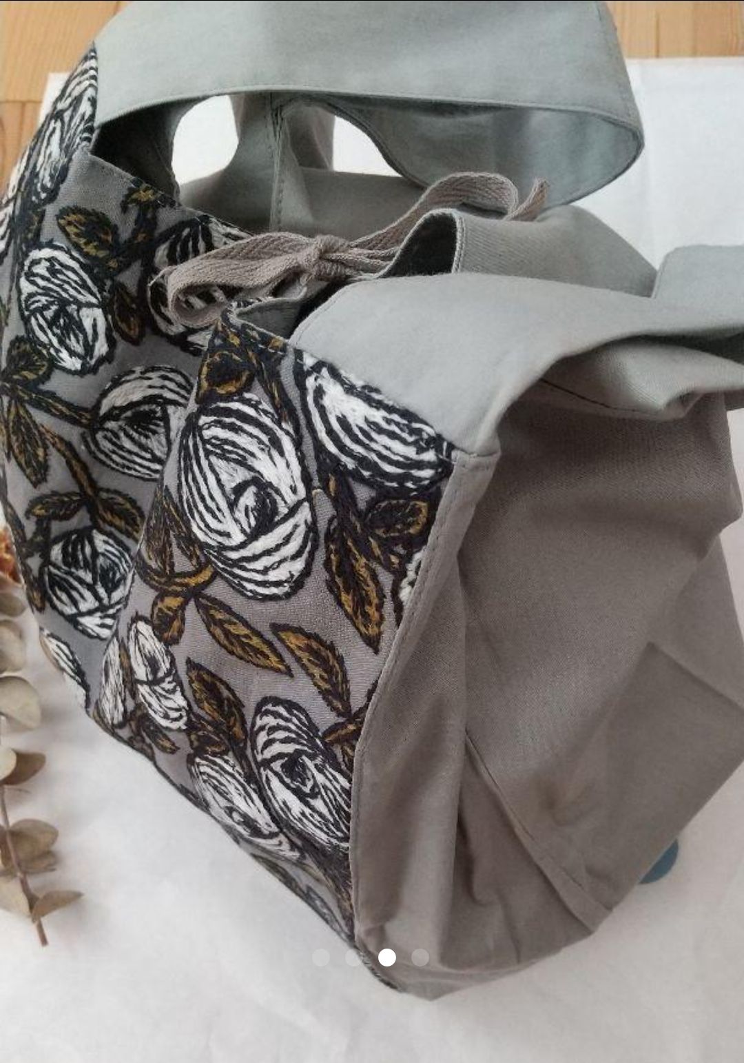 ミナペルホネン　rosy エコバッグ ミナペルホネン rosy エコバッグ