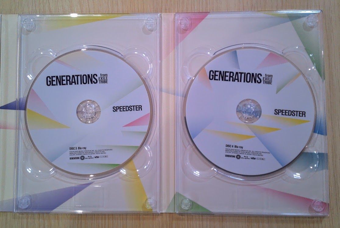 その他 GENERATIONSfromEXILETRIBESPEEDTOUR DVDCD ◇◇◇GENERATIONS from EXILE TRIBE SPEEDSTER【CD＋Blue-ray