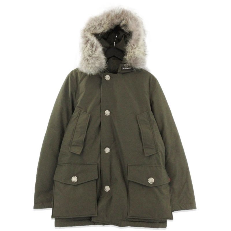 WOOLRICH ウールリッチ NEW ARCTIC PARKA WOOU0297 ファー付き アークティックパーカー ダウンジャケット カーキ S 71013599