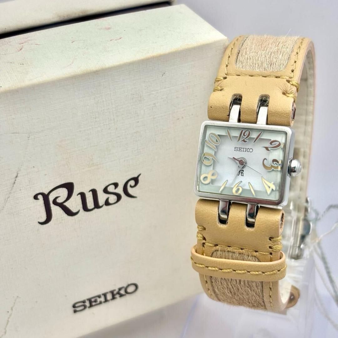 |展示品| 電池 SEIKO セイコー Ruse ルーズ レディース 腕時計 シルバー