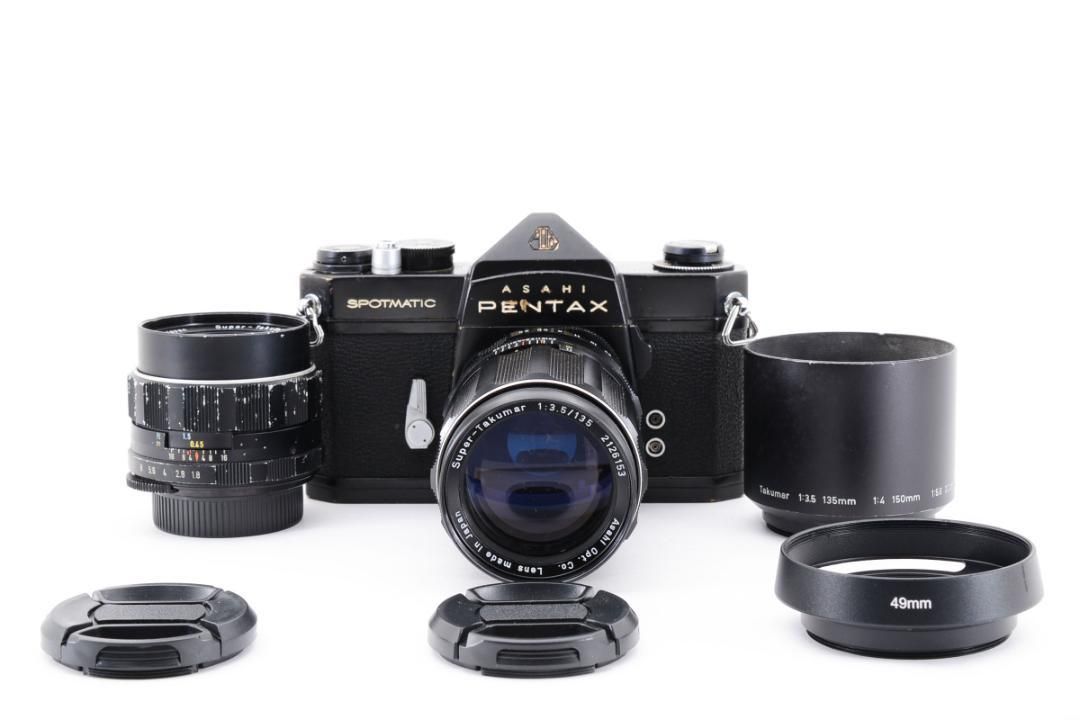 PENTAX SP Takumar 55mm&135mm 2本セット SO125