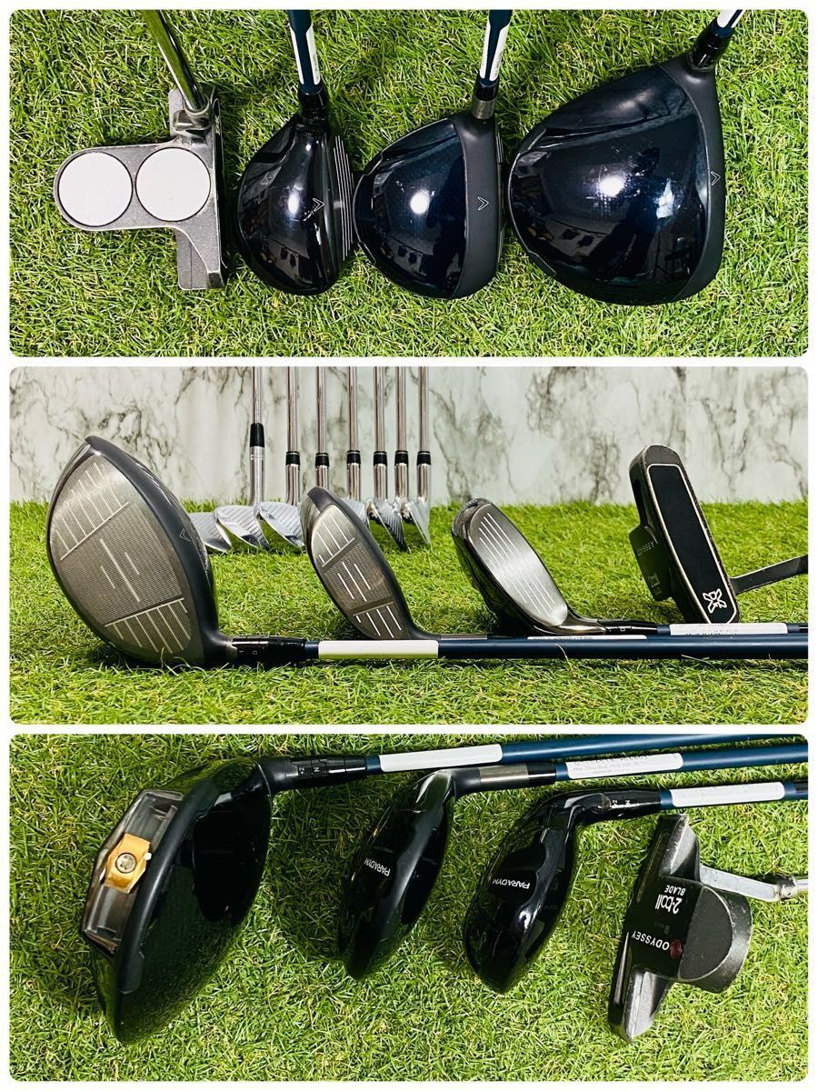 【バッグ新品】キャロウェイ パラダイム メンズゴルフセット 11本 S かんたん Callaway - 【バッグ新品】キャロウェイ パラダイム メンズ