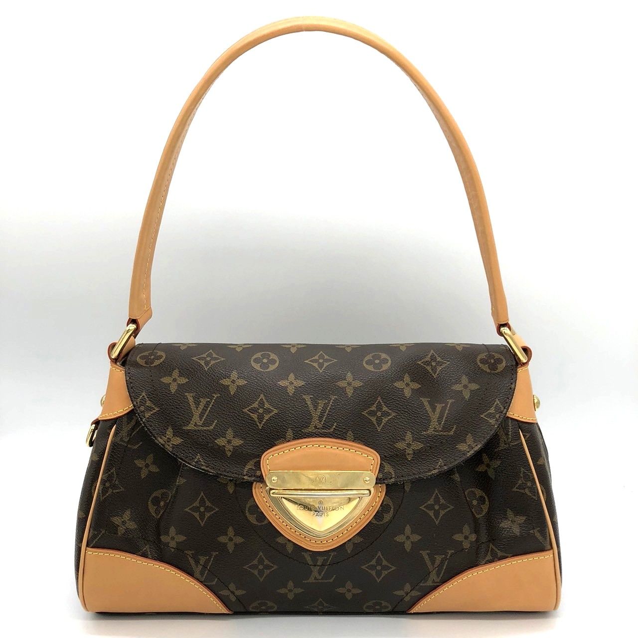 LOUIS VUITTON ルイ ヴィトン ビバリーMM M40121 ハンドバッグ ワンショルダーモノグラムキャンバス ブラウン レディースファッション