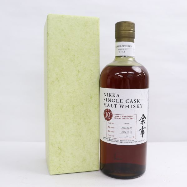 NIKKA（ニッカ）余市 10年 シングルカスク 2004-2014 57% 750ml