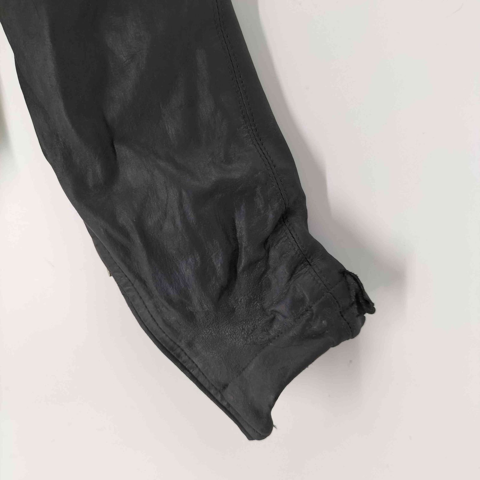 リックオウエンス RICK OWENS olmar and mirta ZIP LEATHER JACKET