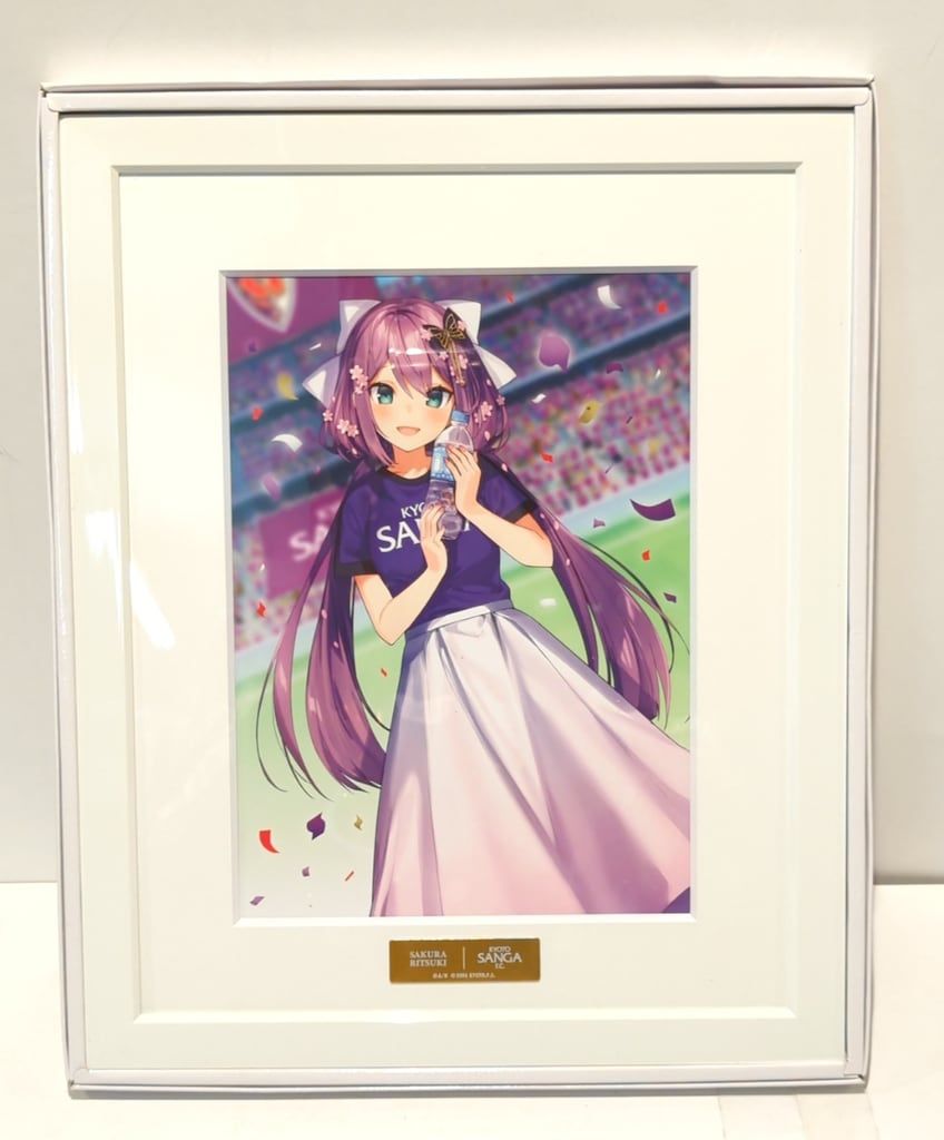  2022 J1 18クラブ×にじさんじ【Bパターン】 コレクション 桜凛月キャラファイングラフ(京都サンガF.C.) S-14