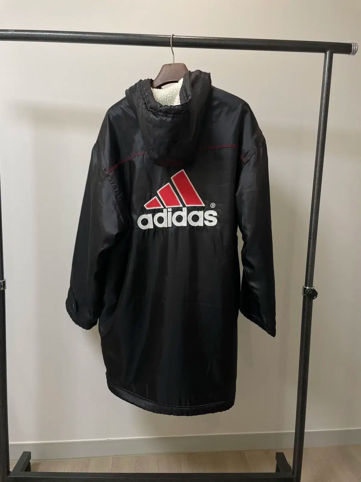 （ 105 ） adidas(アディダス) ボアフリース ツーウェイ ベンチ パーカー