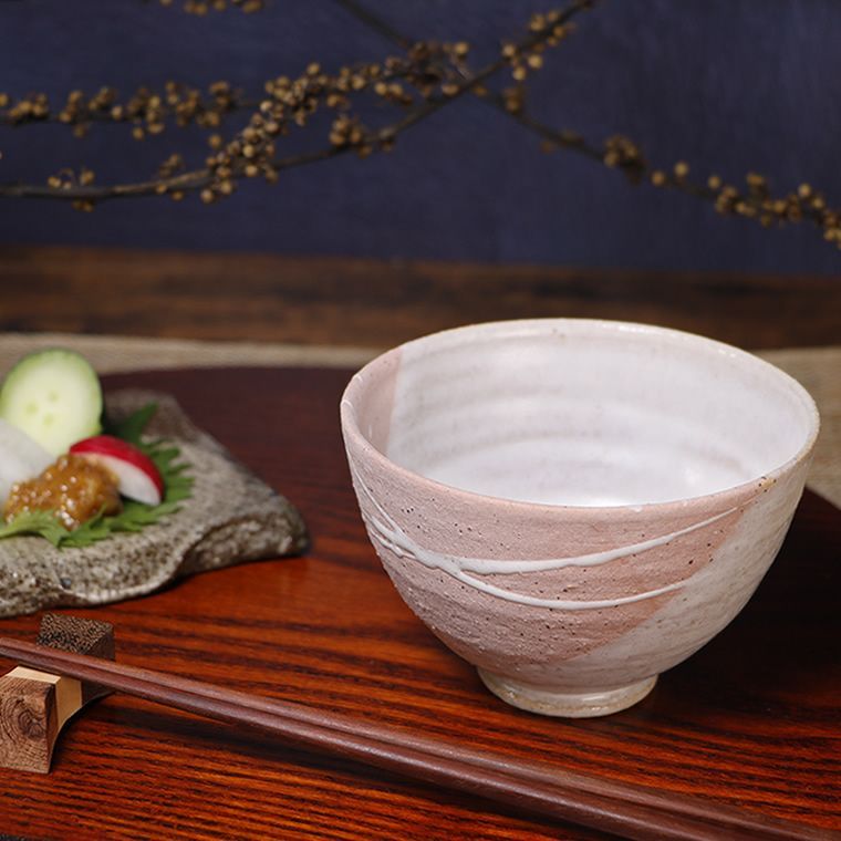 新品 未使用】信楽焼 食器 陶器 やきもの 飯碗 お茶碗 小鉢 潮騒 