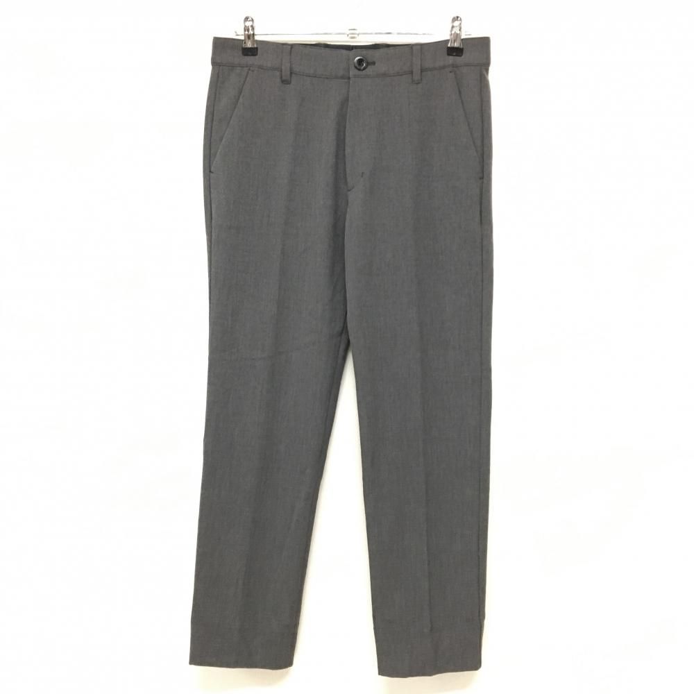 超美品】ゾーイ パンツ グレー 裏微起毛 ストレッチ ウエスト内側ゴム