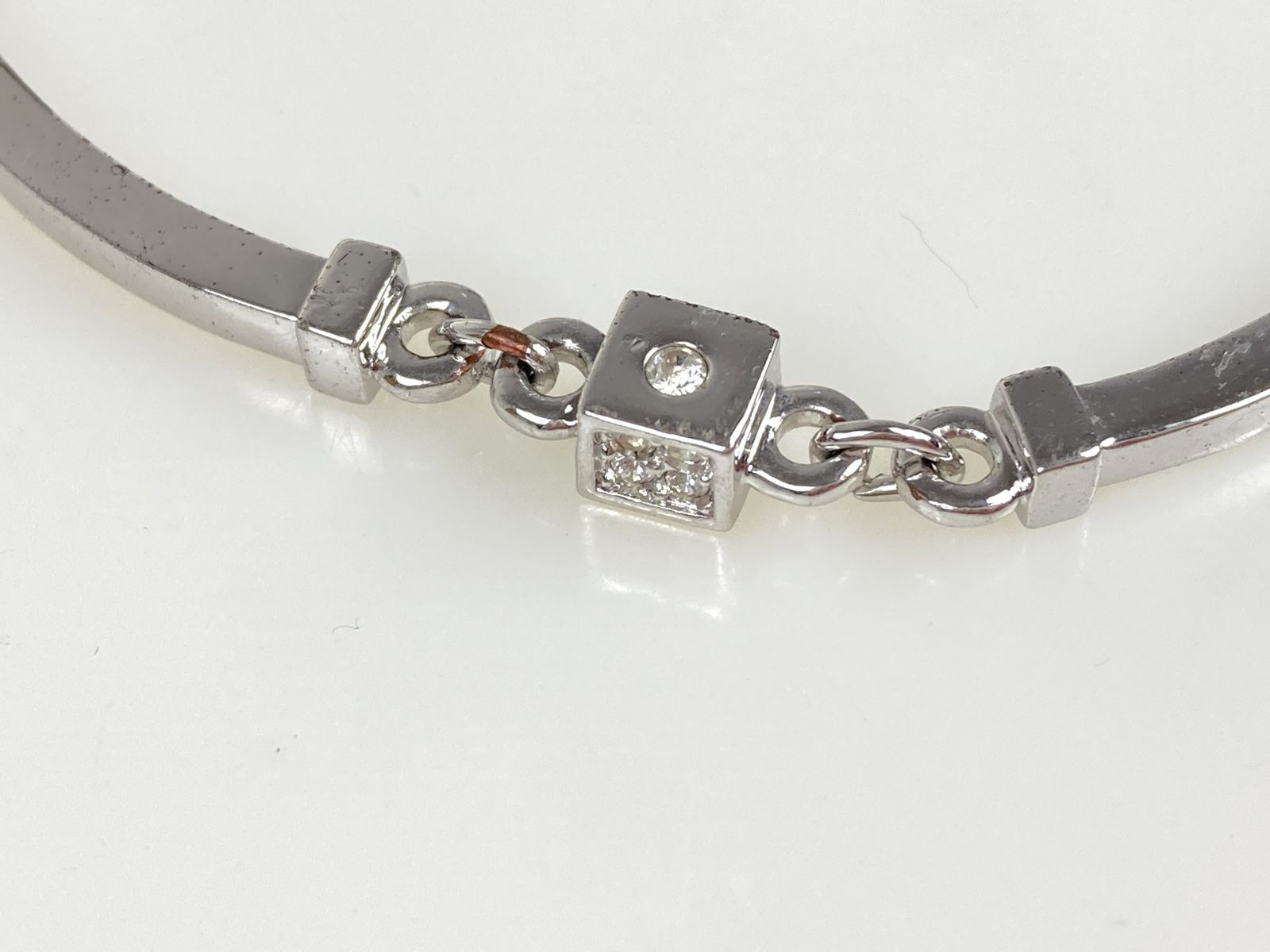新品未使用箱あり スワロフスキー ブレスレット チェーン SWAROVSKI