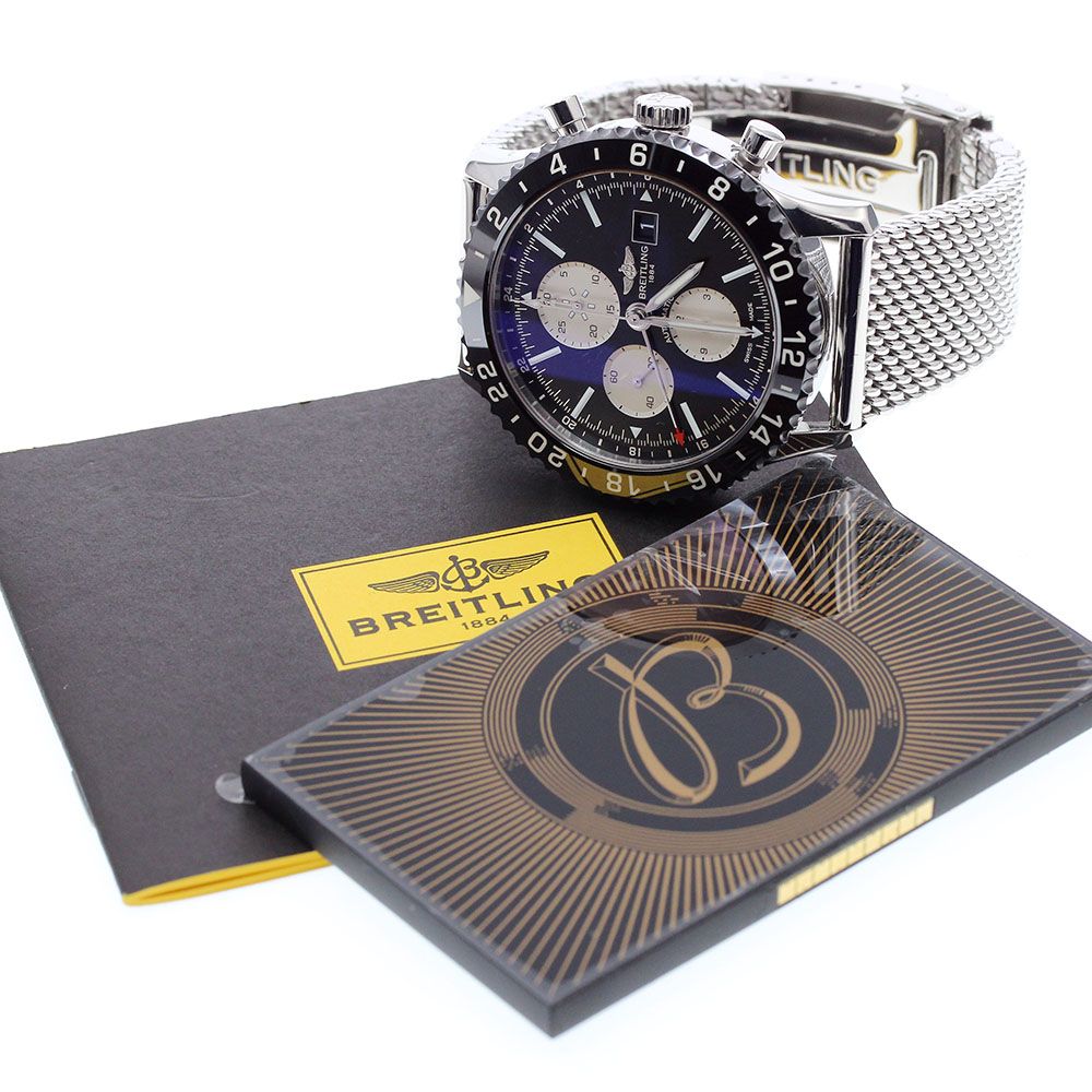 ブライトリング BREITLING Y24310 クロノライナー デイト GMT 自動巻き