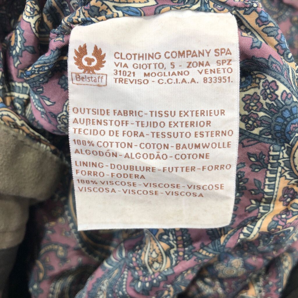 イングランド製 Belstaff ベルスタッフ GOLD Label オイルドジャケット