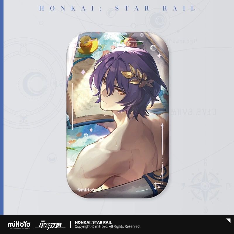 崩壊：スターレイル・公式 スクエア 缶バッジ（光円錐）Dr.レイシオ