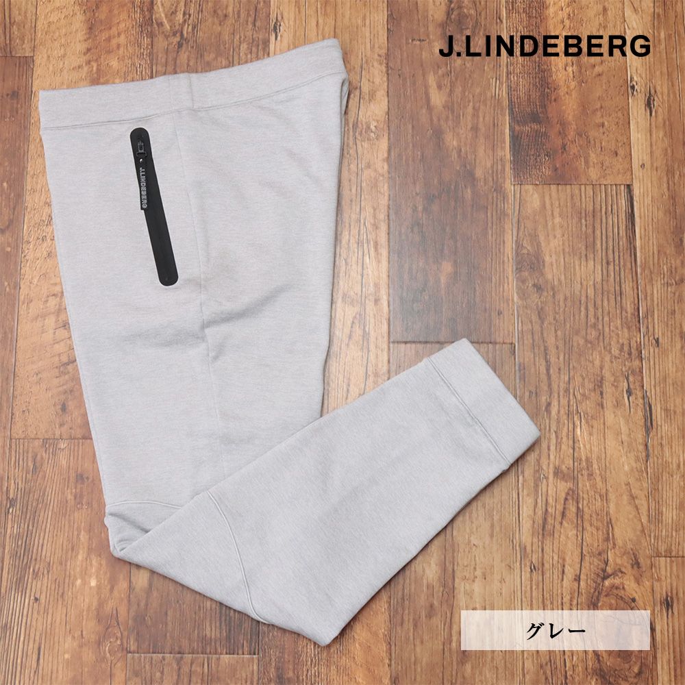 秋冬|J.LINDEBERG|50 XL サイズ|スウェットパンツ 071-79911 裏起毛 ストレッチ カジュアル シンプル メンズ 紳士 ジェイリンドバーグ |グレー|mc190|