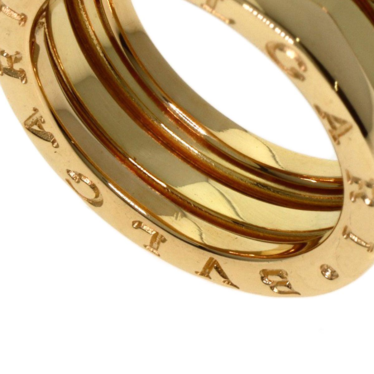 BVLGARI ブルガリ B-zero1 ビーゼロワン 2バンド #53 リング・指輪