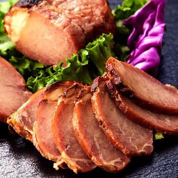 マイスター山野井 黒豚焼豚二種セット