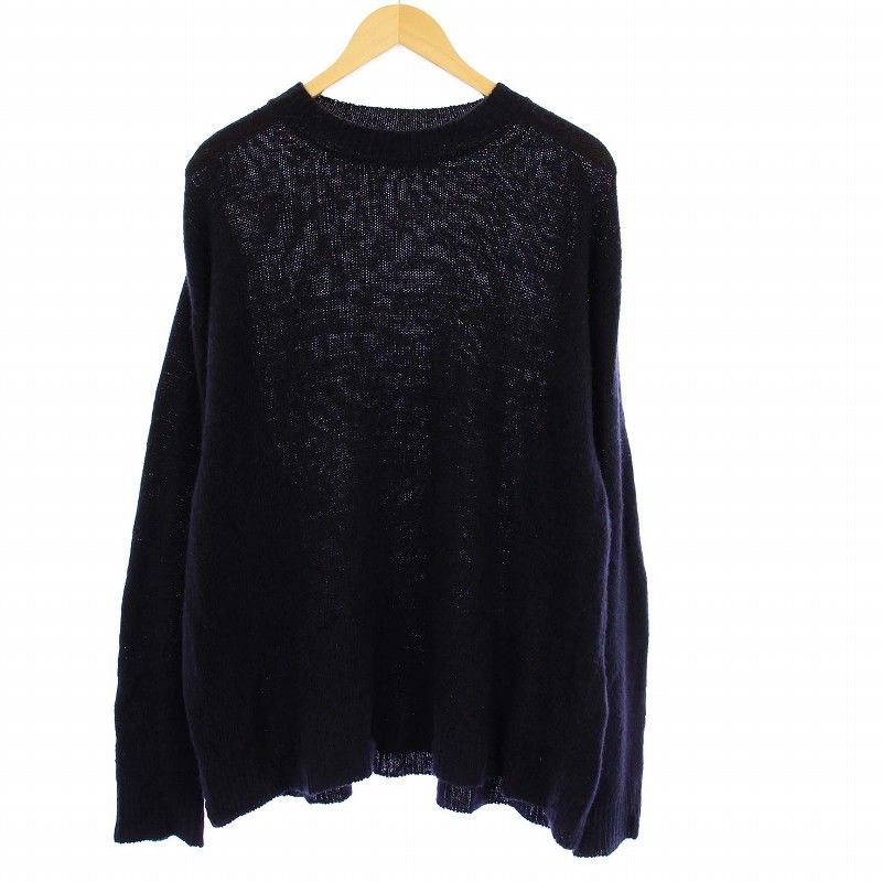 コモリ COMOLI 21AW カシミヤクルーネックニット セーター 長袖 