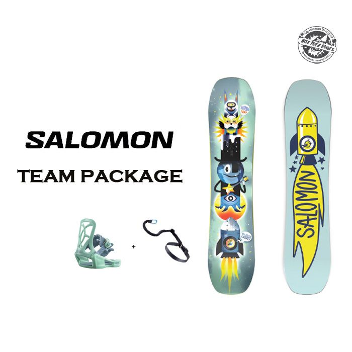 【良品】SALOMON サロモン キッズ スノーボード＆ビンディング 100cm SALOMON サロモン スノーボード バインディング キッズ GOODTIME