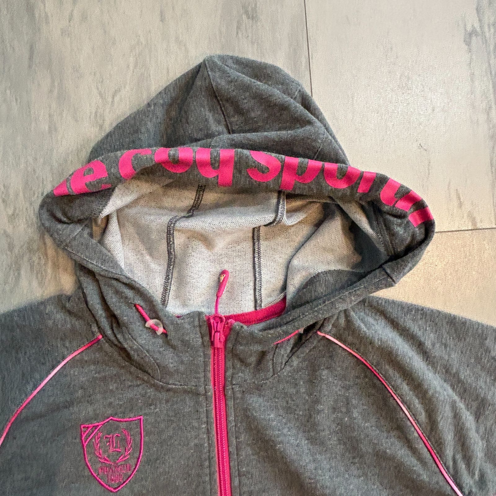 579 le coq sportif ルコックスポルティフ フードパーカー ジップ