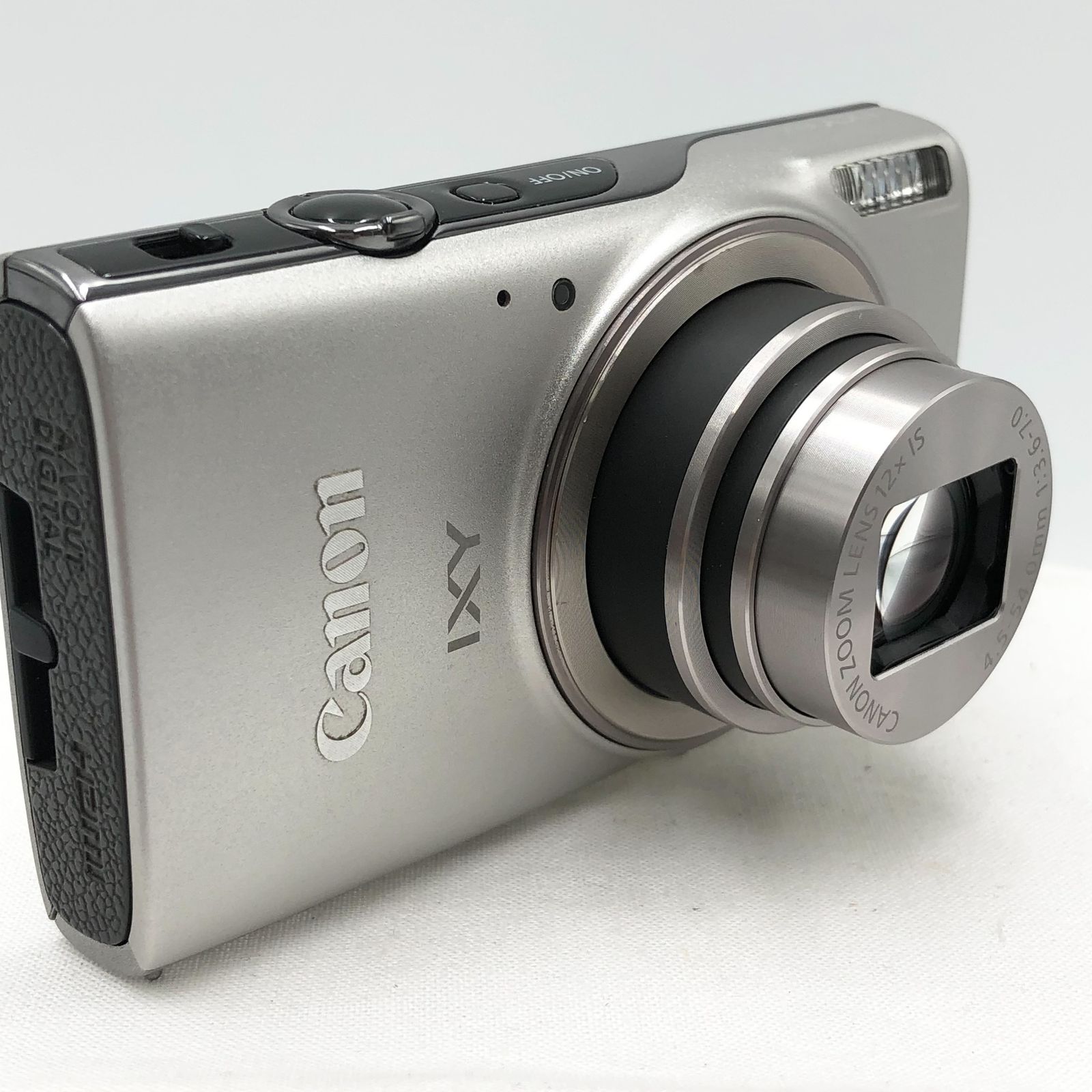 Canon IXY 650 シルバー 光学12倍ズーム/Wi-Fi対応 デジカメ Canon キヤノン コンパクトデジタルカメラ IXY 650 シルバー