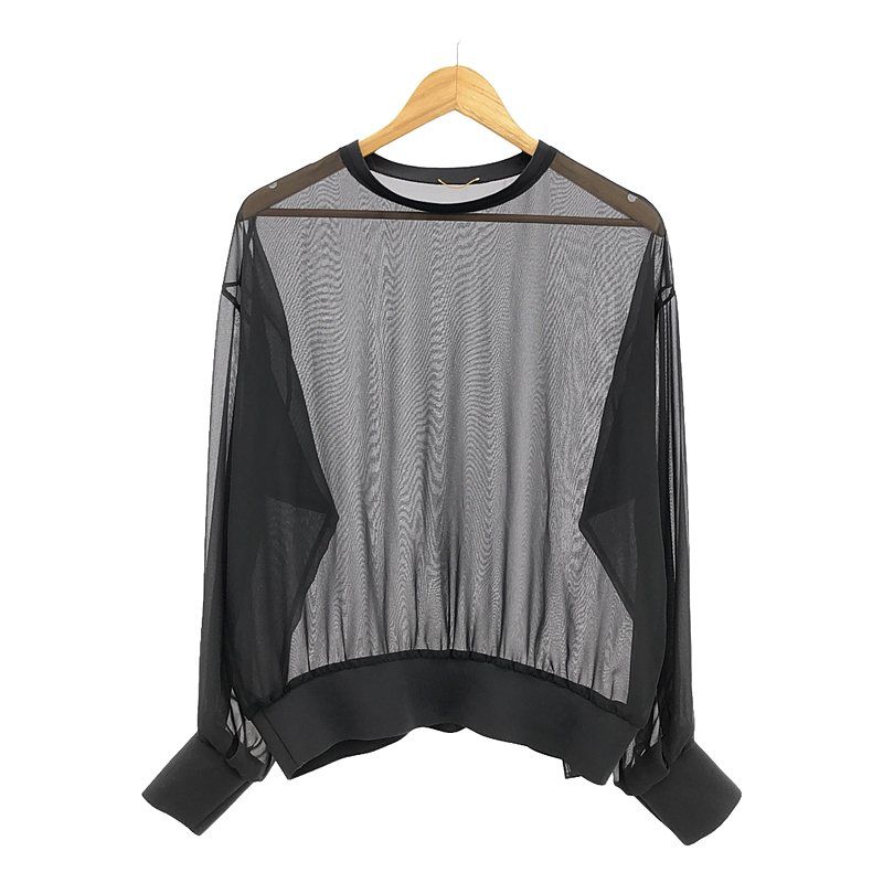 完売☆L'Appartement Sheer Blouseシアーブラウス☆新品 新品】 Lisiere L'Appartement / リジエールアパルトモン