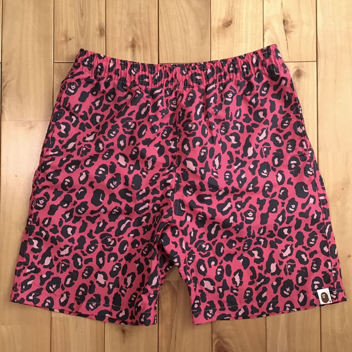 カラーブルーA Bathing Ape shorts ベイプ　ハーフパンツ size L