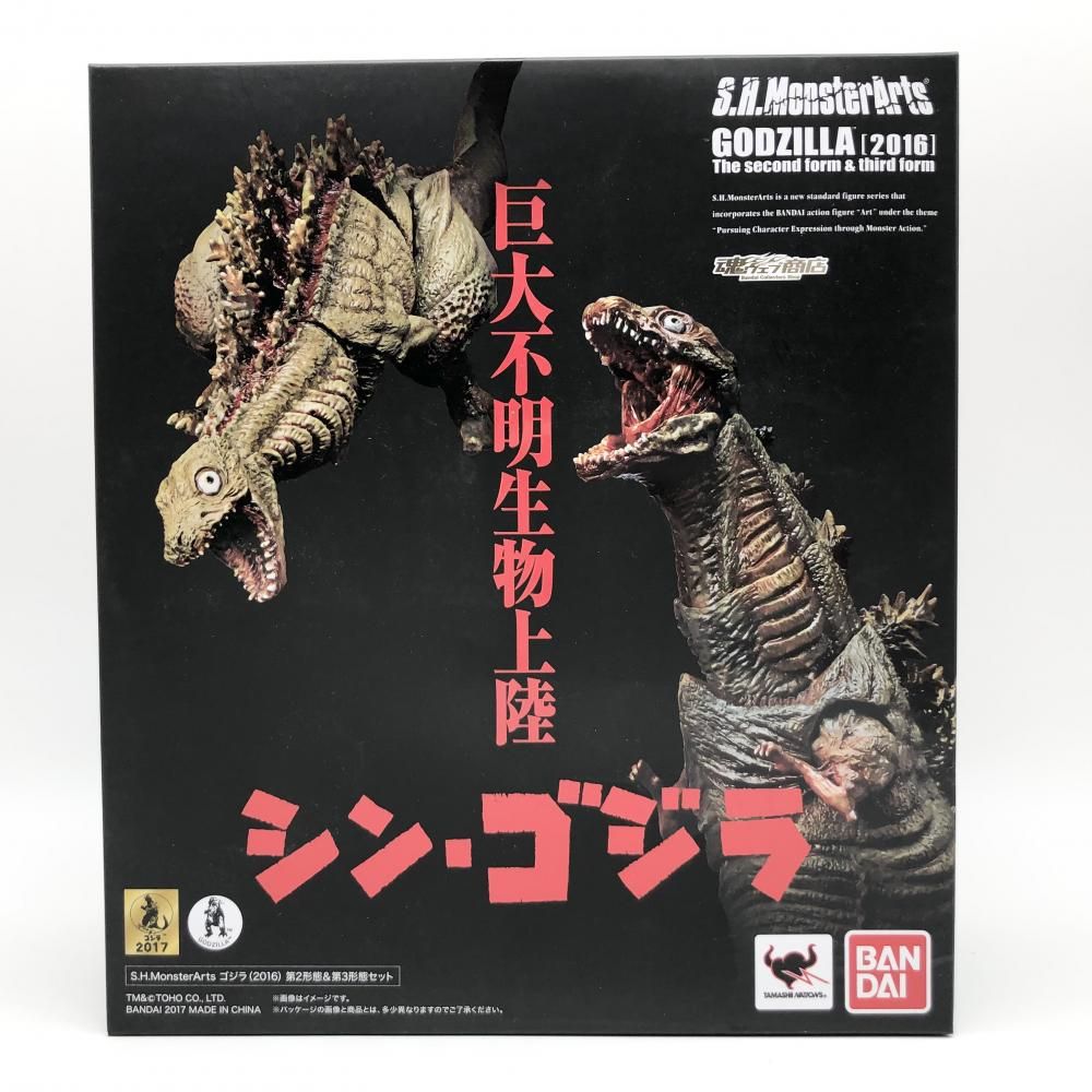 BANDAI・SHモンスターアーツ・ゴジラ フィギュア・箱無 （中古