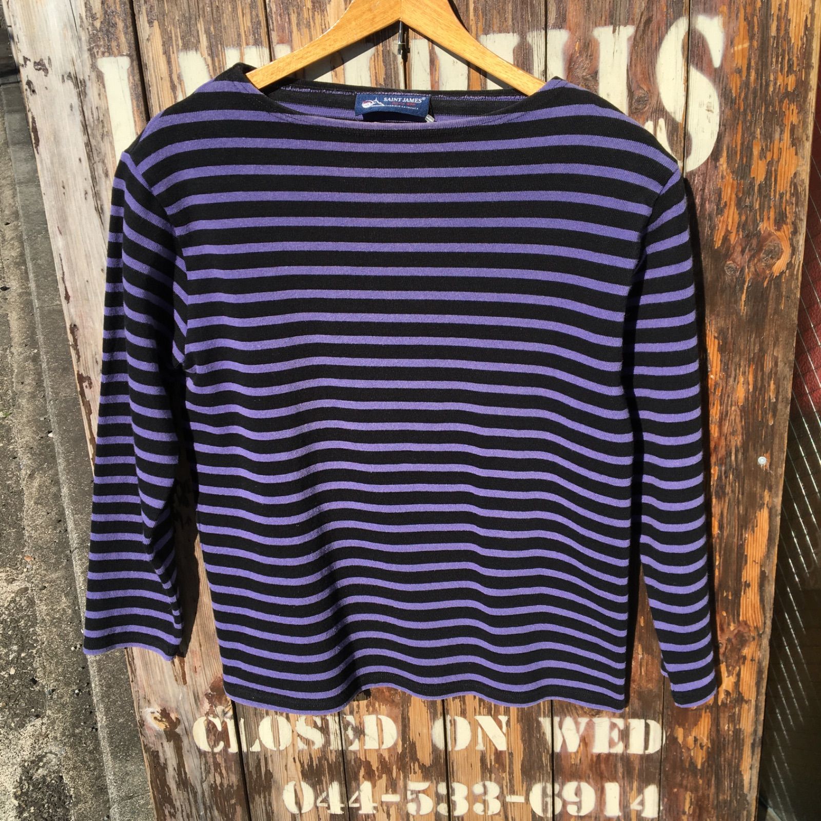 Saint James セントジェームス ウェッソン バスクシャツ 36 (3 1/2) S～M