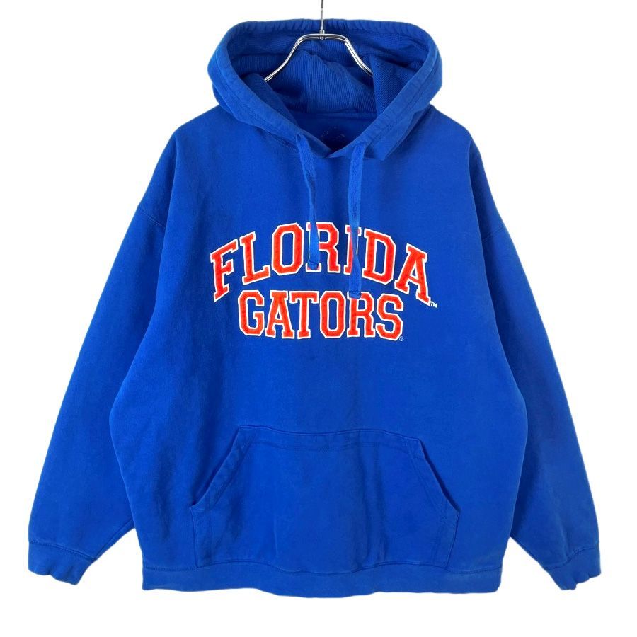 ヴィンテージカレッジ系プルオーバーパーカーフーディ紺ネイビーカリフォルニアUSA 古着カレッジプルオーバーパーカー 90s CHAMPION チャンピオン