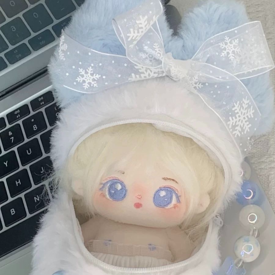 本体 スケルトン 骨 ぬいぐるみ 10CM 無属性 白髪 女の子 無属性