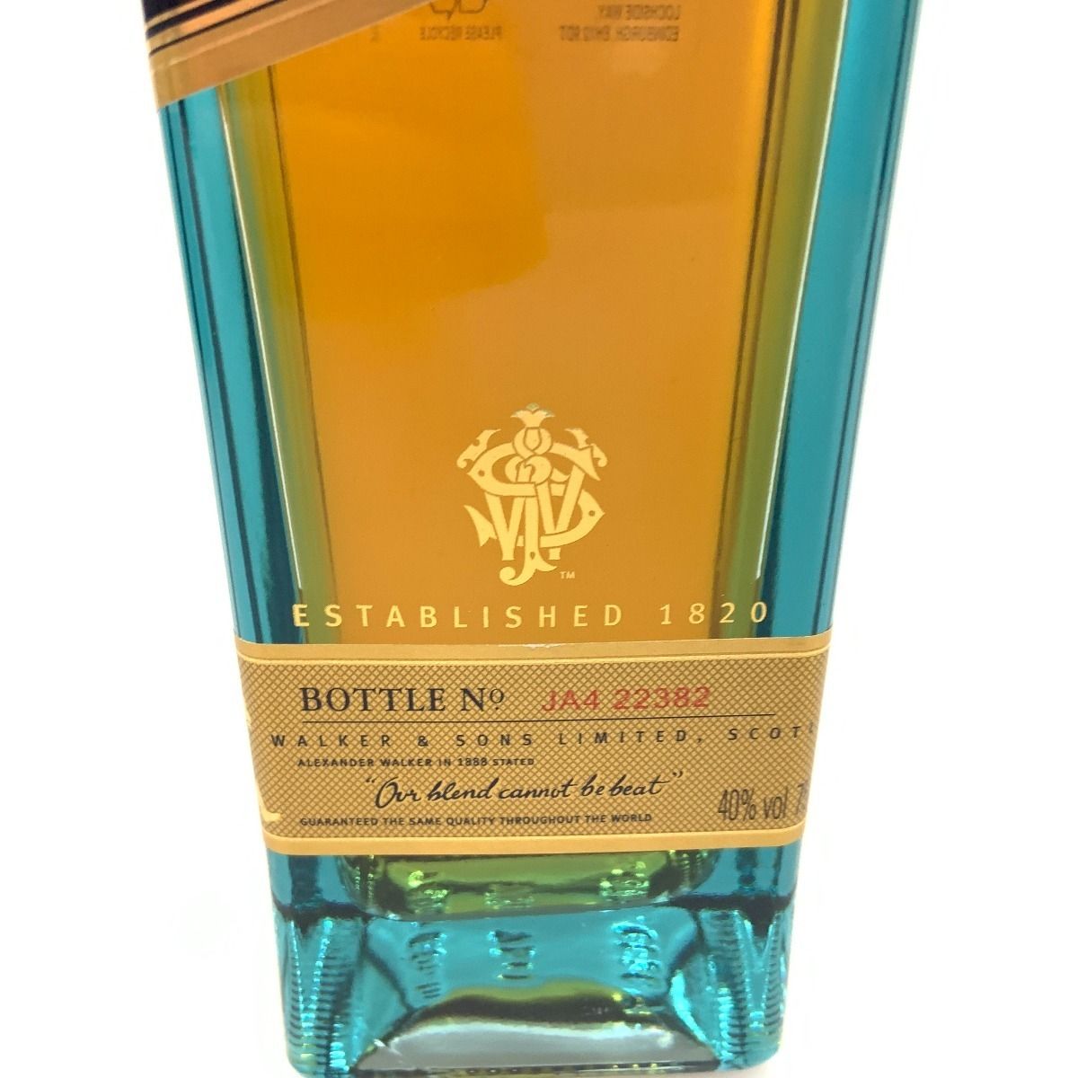 ジョニーウォーカー ブルーラベル 750ml 40% 未開栓 - メルカリ