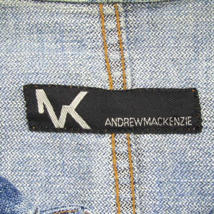 Andrew MacKenzie　ジップアップデニムジャケット Z Supply} All Day Cropped Knit Denim Jacket – Vintage Charm