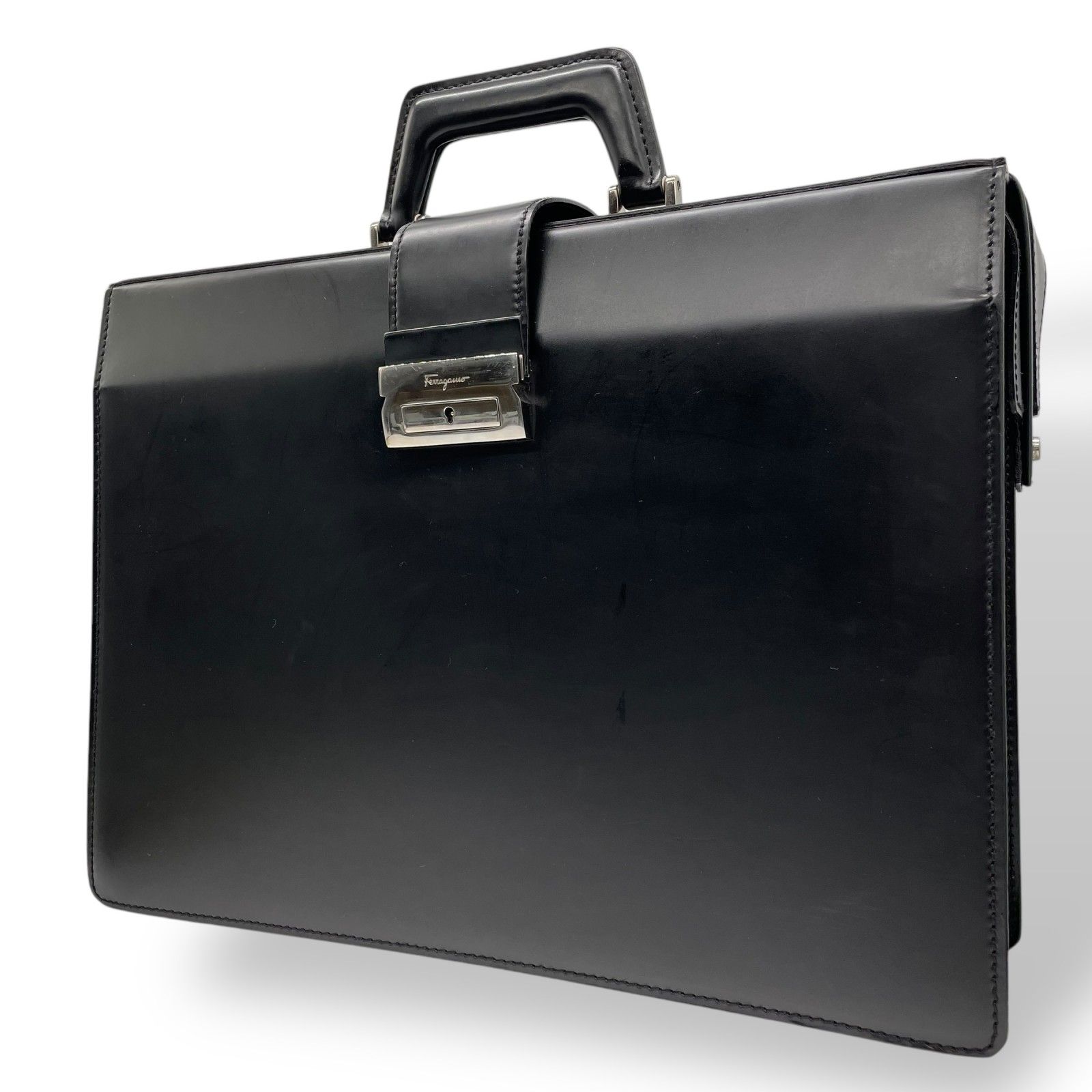 サルバトーレフェラガモ ダレスバッグ ビジネスバッグ 極美品