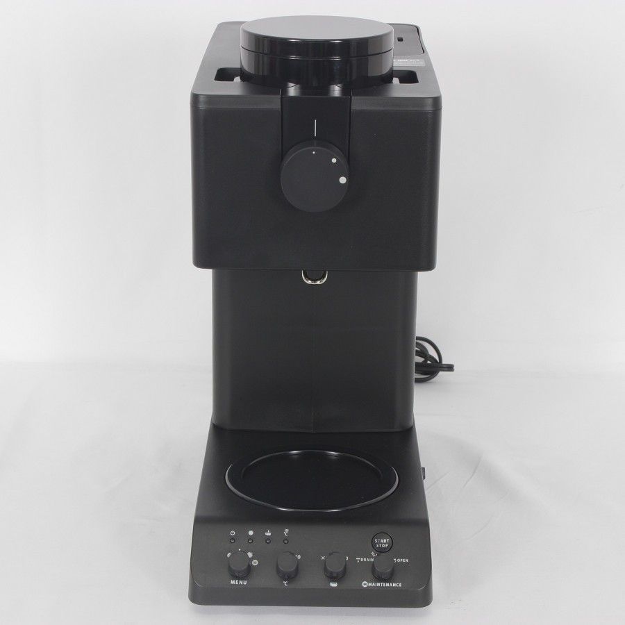 美品】ツインバード 全自動コーヒーメーカー CM-D457B ブラック ミル