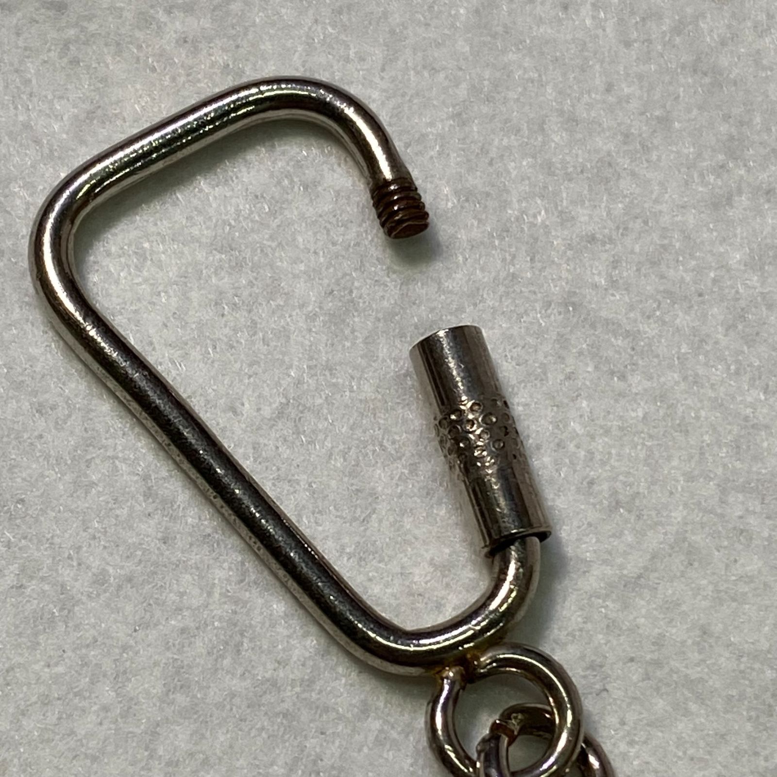 未使用級 グッチ GUCCI オールドグッチ キーホルダー インターロッキング GUCCI - 希少 GUCCI オールドグッチ キーリング キーホルダー