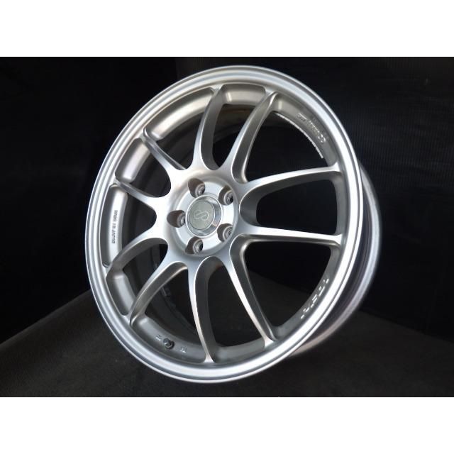 【906】◆ENKEI PF01◆18x7J 5穴 PCD100 +48◆4本◆プリウス　86など