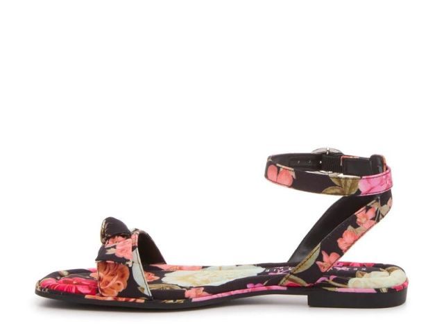 送料無料 ケリー＆ケイティ レディース サンダル シューズ Ninoma Sandal Black Floral Print KIN-KAAI_COM