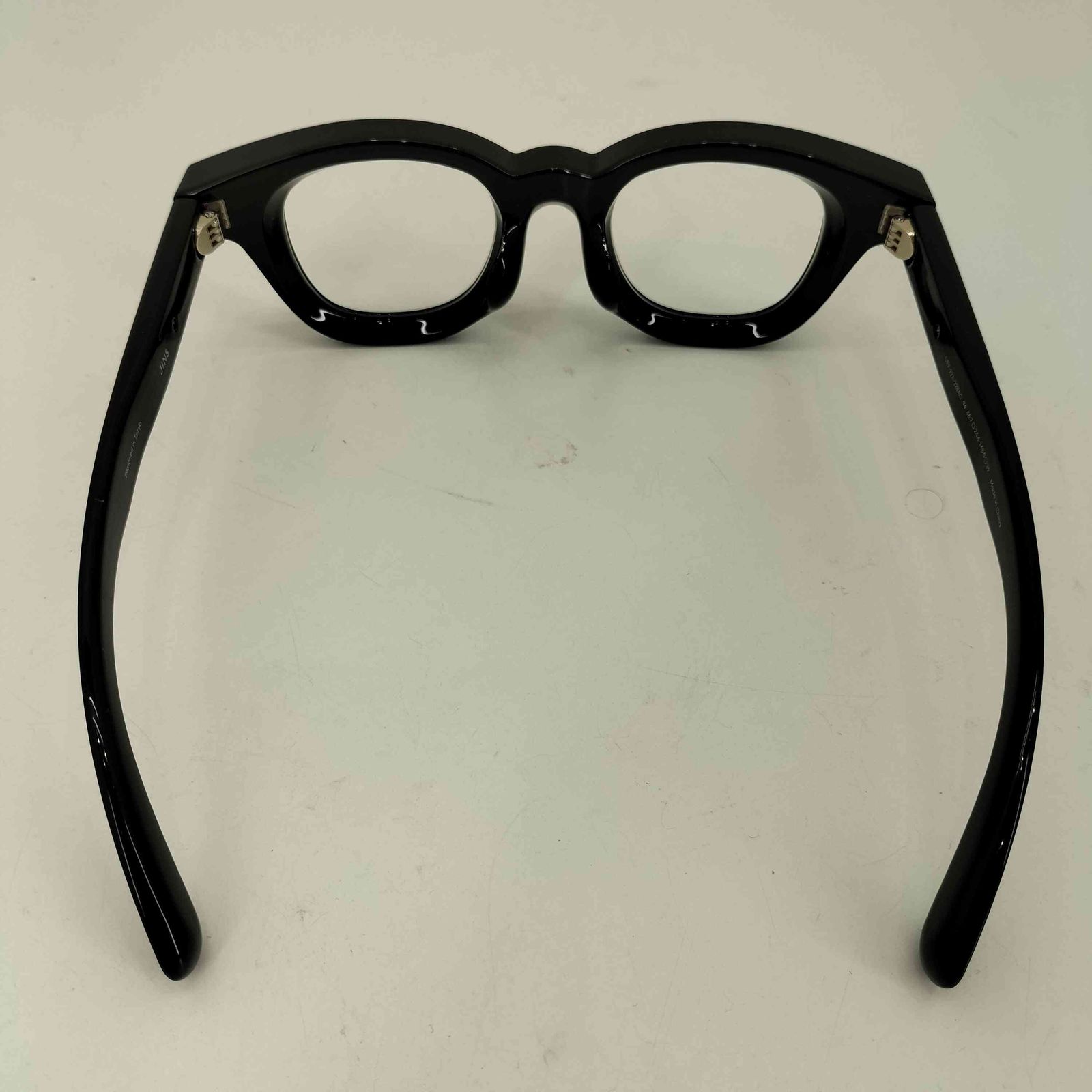 ジンズ JINS BE BOLD ウェリントン メガネ メンズ 46.7□24.4