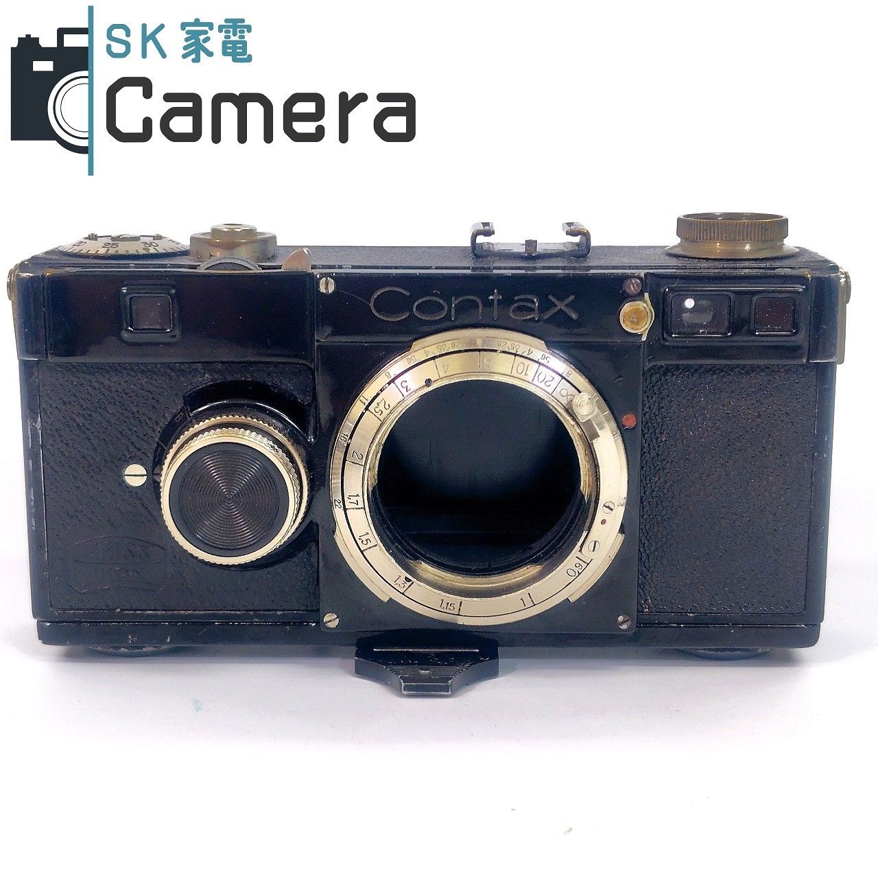 CONTAX I型 徳国製 刻印入 ZEISS IKON BLACKCONTAX ブラコン 1型 難有