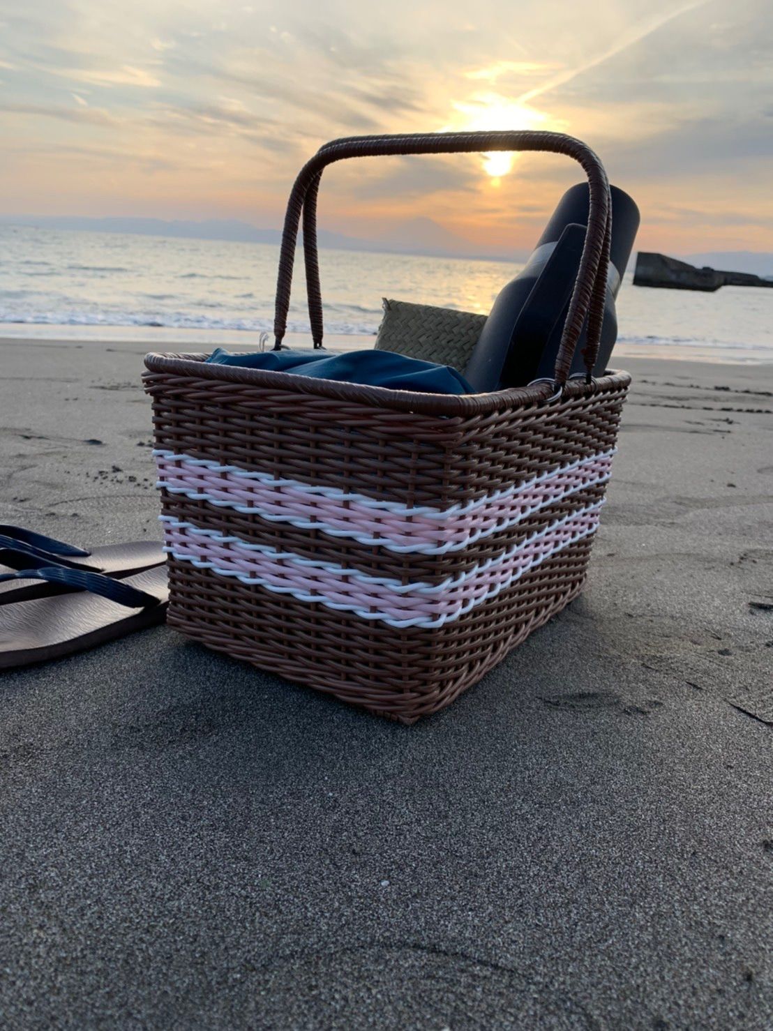 篭バック　 カノン、ブラウン(シバヤマさんの手づくりカゴ)昭和レトロ 篭バック カノン、ブラウン(シバヤマさんの手づくりカゴ)昭和